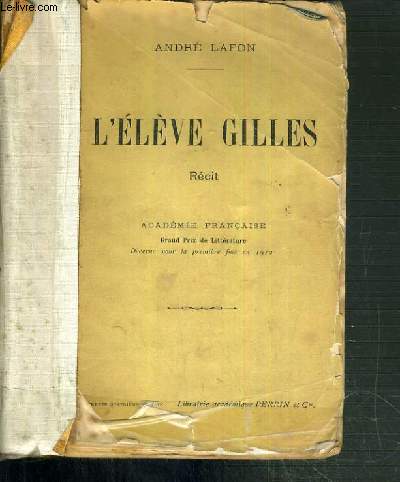 L'ELEVE GILLES