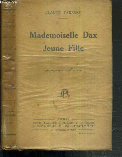 MADEMOISELLE DAX JEUNE FILLE - 50me EDITION