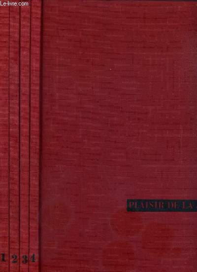PLAISIR DE LA MAISON - 4 VOLUMES - 1 + 2 + 3 + 4 / 1. LIVING-ROOMS - CAVES ET GRENIERS - TERRASSES - 2. CHAMBRES - RANGEMENT - SALLE DE BAINS - 3. SALLES A MANGER - COINS REPAS - CUISINES - 4. ENTREES - SALONS - BUREAUX.