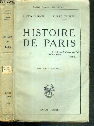 HISTOIRE DE PARIS