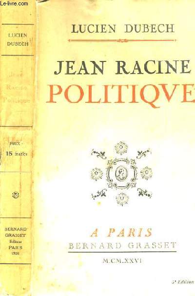 JEAN RACINE - POLITIQUE