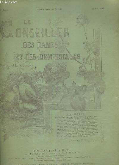 LE CONSEILLER DES DAMES ET DES DEMOISELLES - 46e ANNEE - NOUVELLE SERIE - N138 - 22 MAI 1892 - JOURNAL D'ECONOMIE DOMESTIQUE ET DE TRAVAUX D'AIGUILLE.
