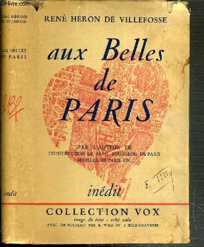 AUX BELLES DE PARIS - INEDIT / COLLECTION VOX.