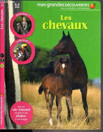 LES CHEVAUX / COLLECTION MES GRANDES DECOUVERTES N21.