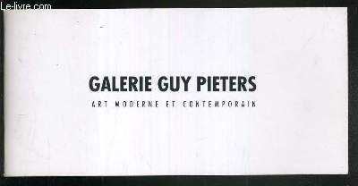 GALERIE GUY PIETERS - ART MODERNE ET CONTEMPORAIN