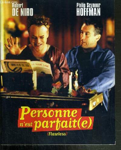 PLAQUETTE DE FILM - PERSONNE N'EST PARFAIT(E) - un film de joel schumacher, avec philip seymour hoffman, barry miller, robert de niro..