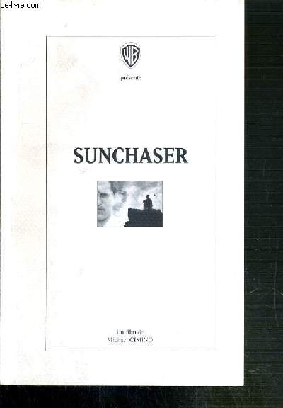 PLAQUETTE DE FILM - SUNCHASER - un film de michael cimino avec woody harrelson, jon seda, anne bancroft