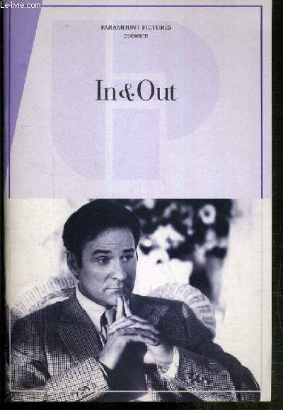 PLAQUETTE DE FILM - IN & OUT - un film de frank oz - avec kevin kline, joan cusack, matt dillon, debbie reynolds, wilford brimley...