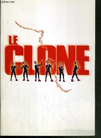 PLAQUETTE DE FILM - LE CLONE - un film de fabio conversi - avec elie et dieudonne, smadi wolfman, marie guillard