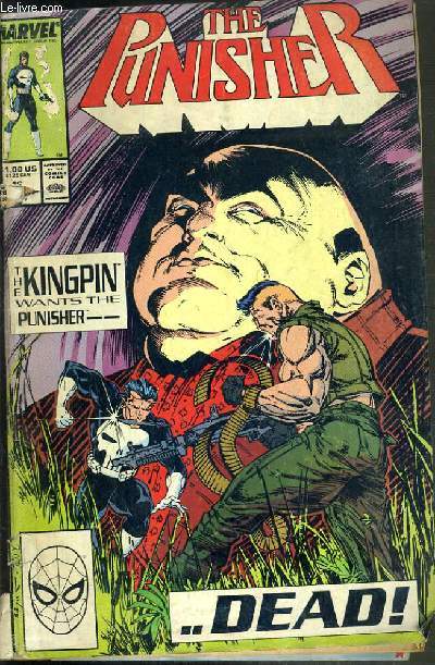 THE PUNISHER - VOL II - N16 - GEBRUARY 1989 - THE KINGPIN WANTS THE PUNISHER DEAD ! - TEXTE EXCLUSIVEMENT EN ANGLAIS