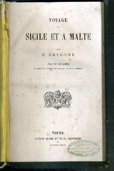 VOYAGE EN SICILE ET A MALTE