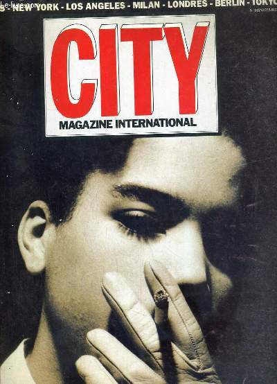 CITY MAGAZINE INTERNATIONAL - N9 - MARS 1985 - MACAO - ZURICH - LYON - GOUDE - LITTERATURE JAPONAISE - guide: un tour du monde en 6 restaurants, larry fink, grand photographe americain, artistes et modeles, 4 peintres contemporains transforms...