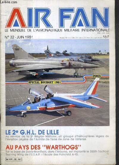 AIR FAN - N32 - JUIN 1981 - LE 2e G.H.L. DE LILLE - AU PAYS DES 