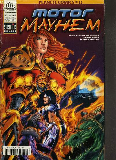 MOTOR MAYHEM - N13 - RANDY & JEAN-MARC LOFFICIER - MANUEL GARCIA - EDUARDO ALPUENTE