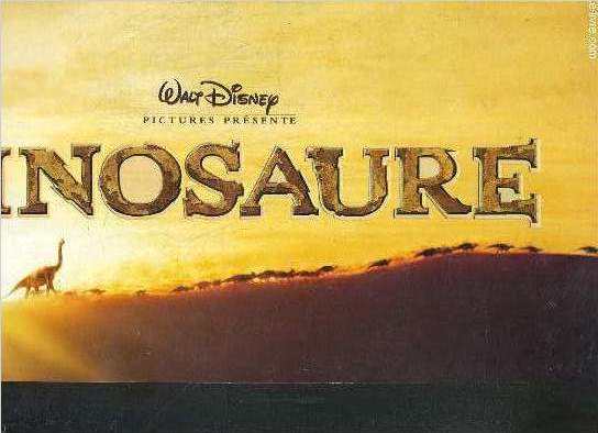 PLAQUETTE DE FILM - DINOSAURE - un film de ralph zondag et eric leighton.