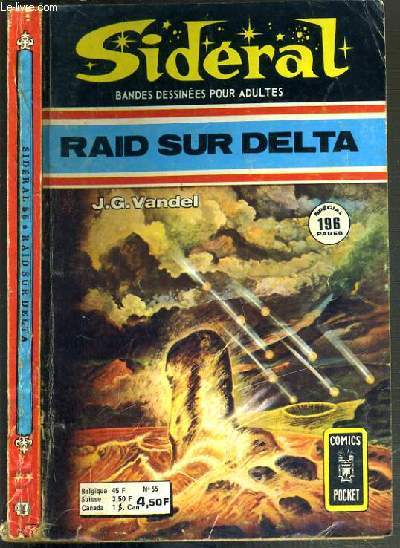 SIDERAL - N55 - RAID SUR DELTA DE J.G. VANDEL / COMICS POCKET