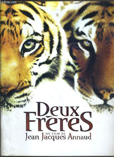PLAQUETTE DE FILM - DEUX FRERES - un film de jean-jacques annaud avec guy pearce, jean-claude dreyfus, philippine leroy beaulieu...