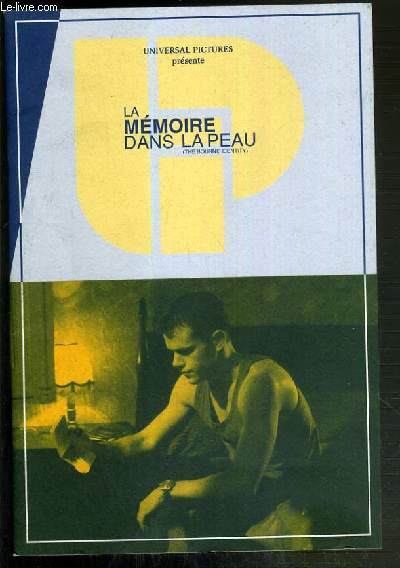 PLAQUETTE DE FILM - LA MEMOIRE DANS LA PEAU - un film de doug liman avec matt damon, franka potente, chris cooper...