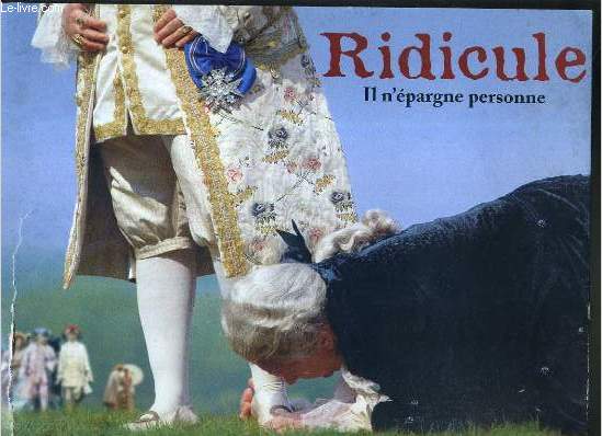 PLAQUETTE DE FILM - RIDICULE - un film de patrice leconte avec fanny ardant, charles berling, bernard giraudeau, judith godreche...