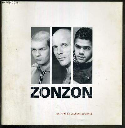 PLAQUETTE DE FILM - ZONZON - un film de laurent bouhnik avec jamel debbouze, pascal gregory, gael morel