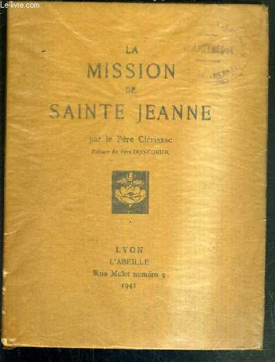 LA MISSION DE SAINTE JEANNE