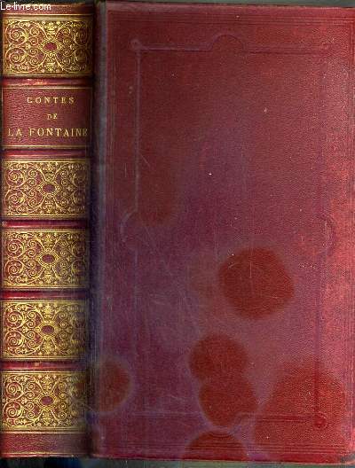 CONTES DE LA FONTAINE - EDITION ILLUSTREE - precede d'une introduction par M. Louis Moland.