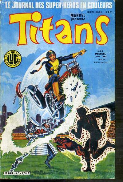 TITANS - N63 - AVRIL 1984 - LA GUERRE DES ETOILES ! - PARIA ! / COLLECTION SUPER HEROS
