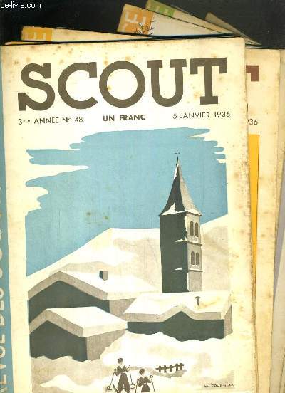 SCOUT - 11 NUMEROS - N 48  N71 - DU 5 janvier au 20 decembre 1936.