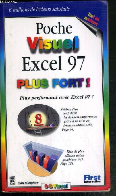 POCHE EXCEL 97 - VISUEL PLUS FORT ! - PLUS PERFORMANT AVEC EXCEL 97 !