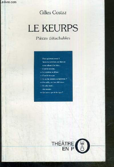 LE KEURPS - PIECES DETACHABLES / COLLECTION THEATRE EN POCHE