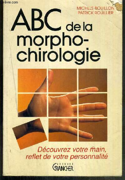 ABC DE LA MORPHOCHIROLOGIE - DECOUVREZ VOTRE MAIN, REFLET DE VOTRE PERSONNALITE