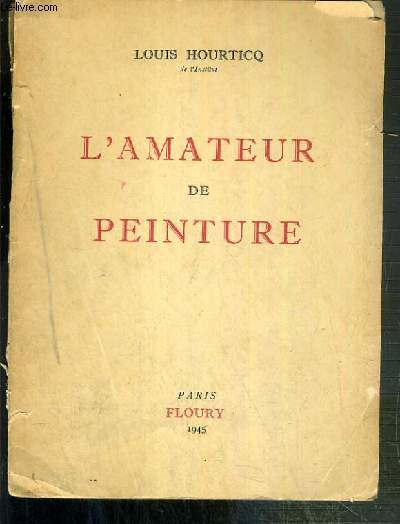 L'AMATEUR DE PEINTURE