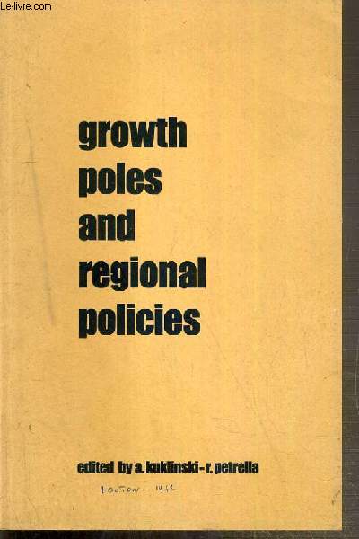 GROWTH POLES AND REGIONAL POLICIES - TEXTE EXCLUSIVEMENT EN ANGLAIS