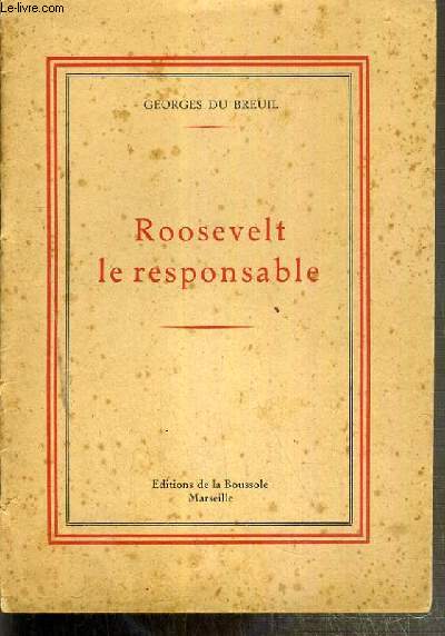 ROOSEVELT LE RESPONSABLE