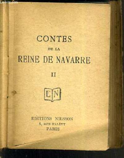 CONTES DE LA REINE DE NAVARRE - II