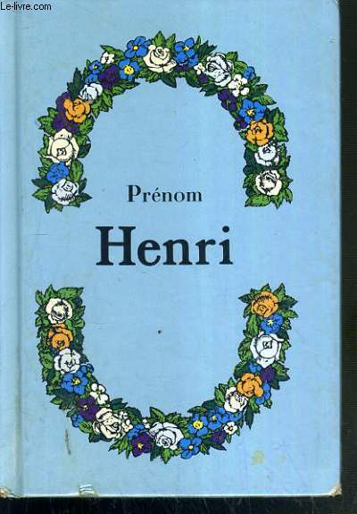 PRENOM HENRI