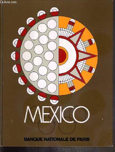 MEXICO - JEUX OLYMPIQUES 1968 - BANQUE NATIONALE DE PARIS