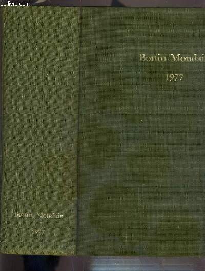 BOTTIN MONDAIN 1977 - TOUT PARIS, TOUTE LA FRANCE - ANNUAIRE DES CHATEAUX - ANNUAIRE EHRET.