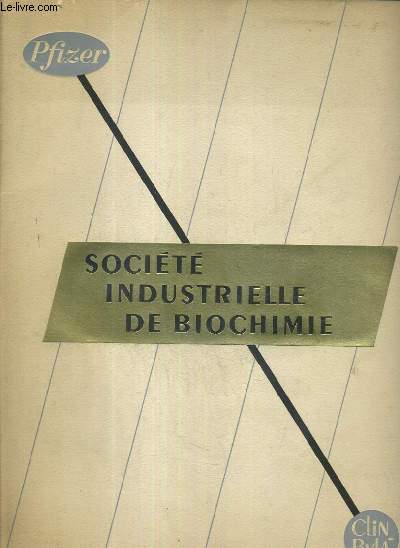SOCIETE INDUSTRIELLE DE BIOCHIMIE S.I.B. + 7 planches en noir et blanc COLLATIONNEES - 3 photos disponibles.