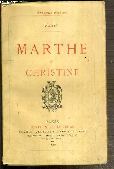 MARTHE ET CHRISTINE - 2eme EDITION.