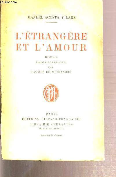 L'ETRANGERE ET L'AMOUR