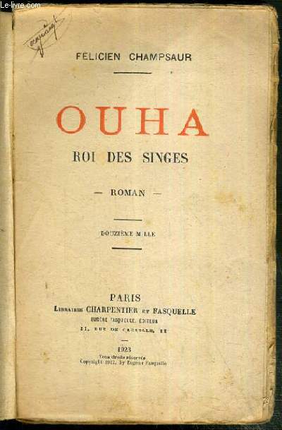 OUHA - ROI DES SINGES
