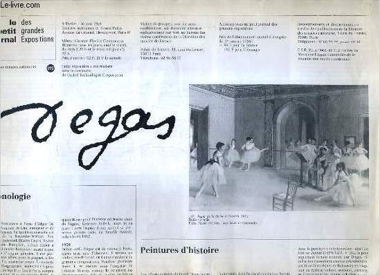 LE PETIT JOURNAL DES GRANDES EXPOSITIONS - N180 - 9 FEVRIER - 16 MAI 1988 - DEGAS