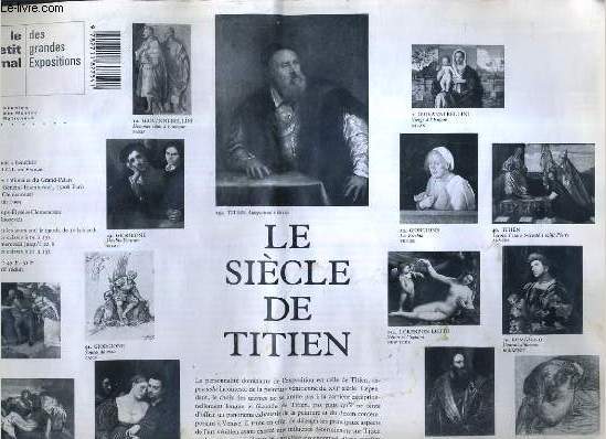 LE PETIT JOURNAL DES GRANDES EXPOSITIONS - N 243 - 13 MARS - 14 JUIN 1993 - LE SIECLE DE TITIEN