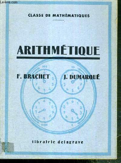 ARITHMETIQUE - CLASSE DE MATHEMATIQUES