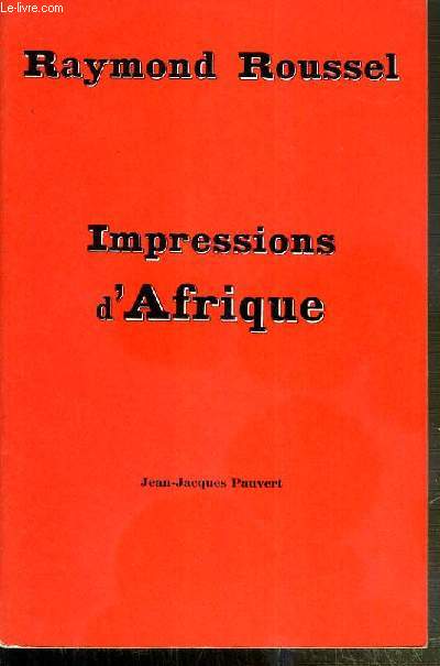 IMPRESSIONS D'AFRIQUE