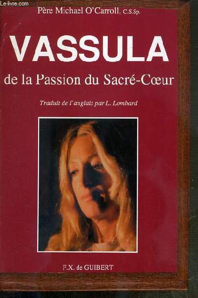 VASSULA DE LA PASSION DU SACRE-COEUR