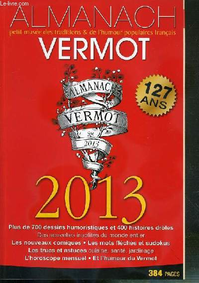 ALMANACH VERMOT 2013 - 123e NUMERO