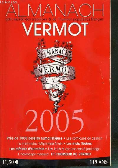 ALMANACH VERMOT 2005 - 115e NUMERO