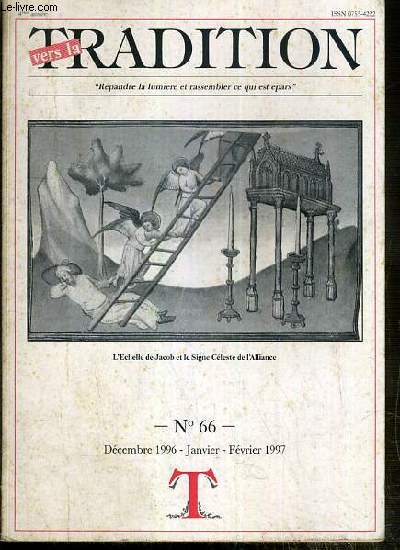 VERS LA TRADITION - N66 - DECEMBRE 1996 - JANVIER-FEVRIER 1997 - 14eme ANNEE